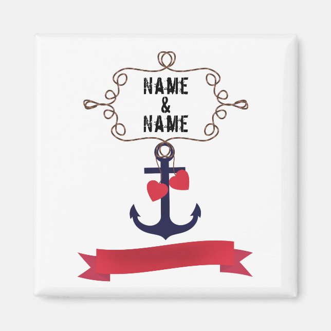 Íman Corda de âncora enquadra-se na viagem marítima nav (Frente)