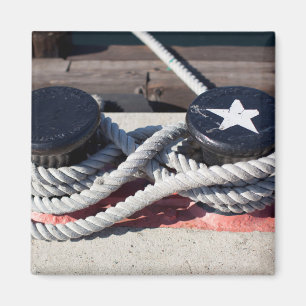 Íman Corda Ligada A Dois Bollards