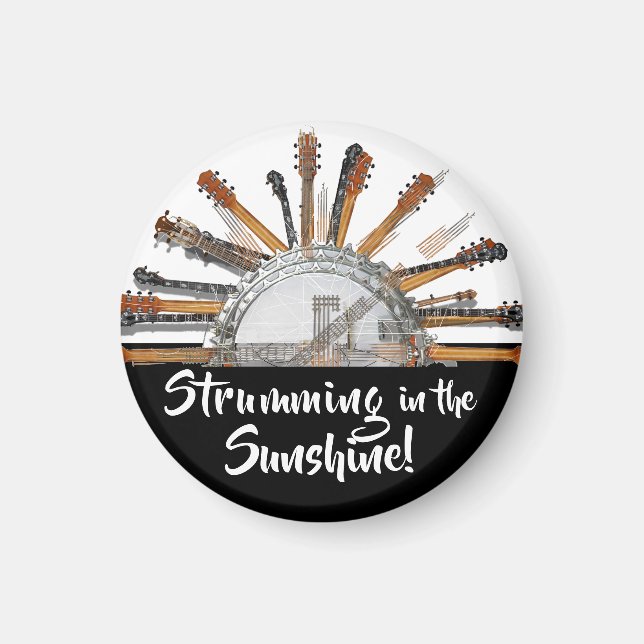 ÍMAN CORDAS DE GUITAR NO SOL (Frente)