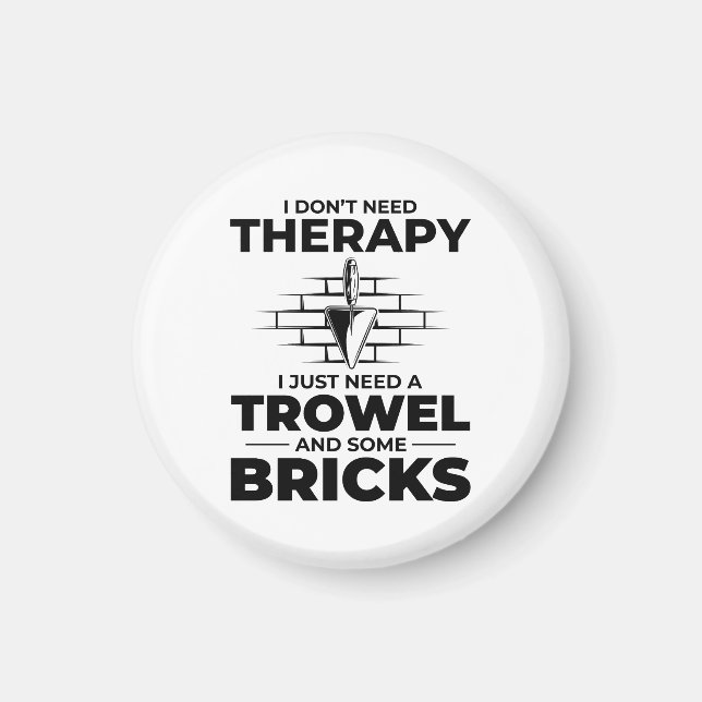 Íman Cordas de Tijolo e Bricks Brick Mason (Frente)