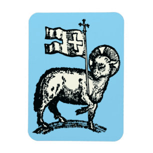 Íman Cordeiro de Deus símbolo da fé cristã