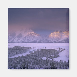 Íman Cordilheira Teton do Snake River Overlook, Grand