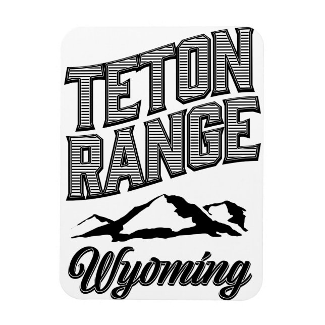 Íman Cordilheira Teton, Wyoming (Vertical)