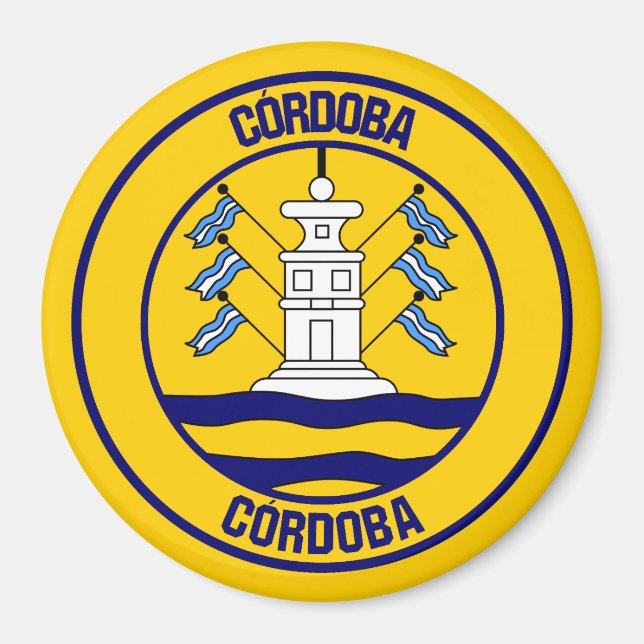 Íman Córdoba Round Emblem (Frente)