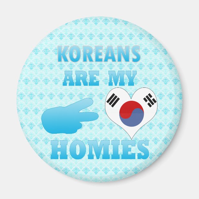 Íman Coreanos são meus Homies (Frente)