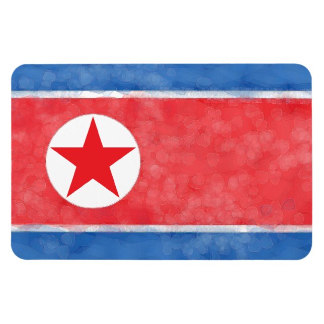 Íman Coreia do norte (Horizontal)