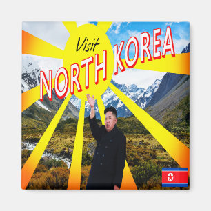 Íman Coreia do Norte da visita