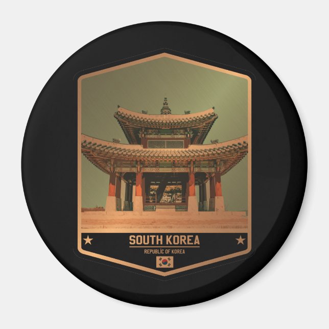 Íman Coreia do Sul (Frente)