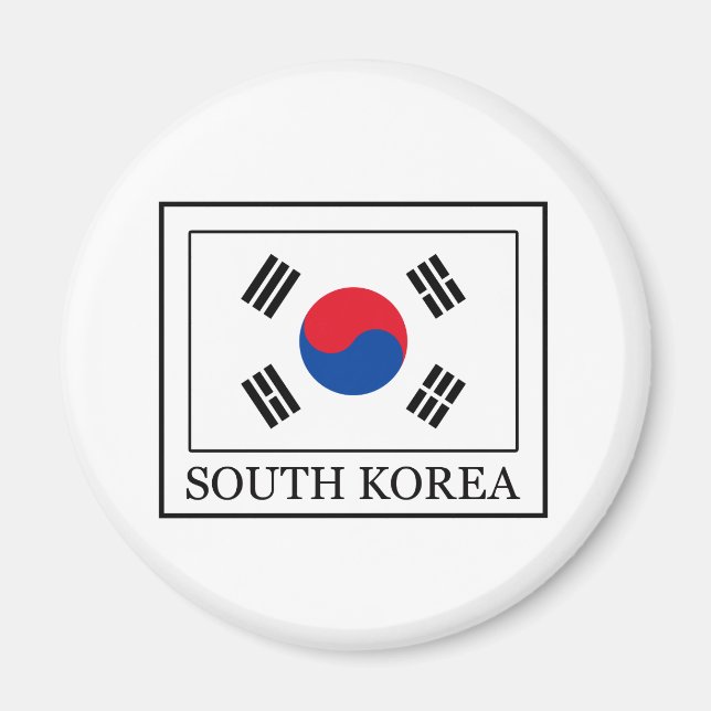 Íman Coreia do Sul (Frente)