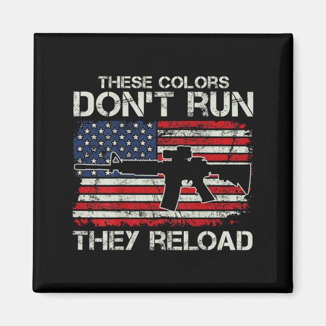 Íman Cores da Bandeira dos EUA Não Desbotam Elas Recarr (Frente)