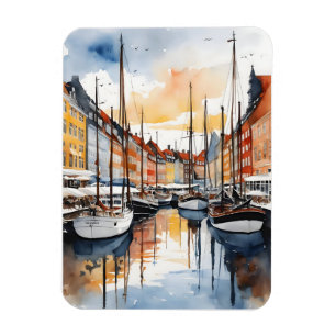 Íman Cores d'água de Copenhagen
