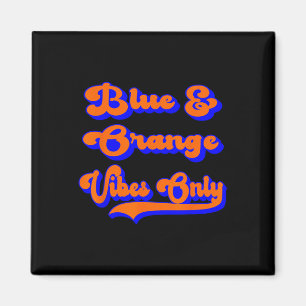 Íman Cores de Jogo da Equipe de Futebol Blue Orange