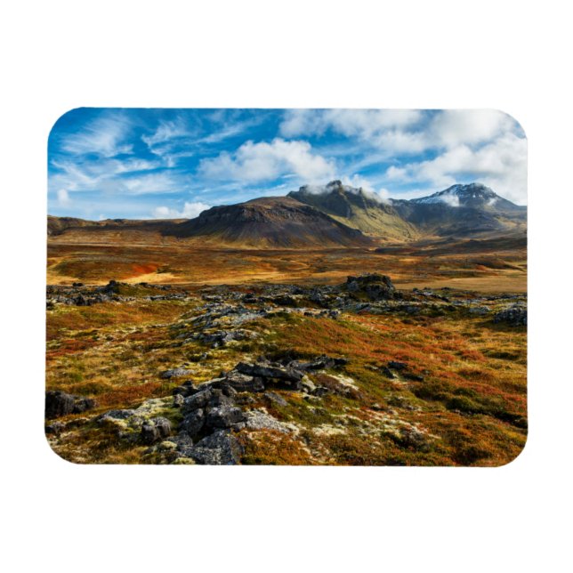 Íman Cores de outono na paisagem (Horizontal)