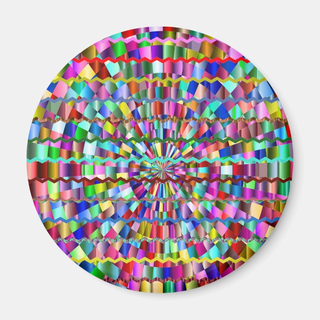 Íman Cores Decorativas (Frente)