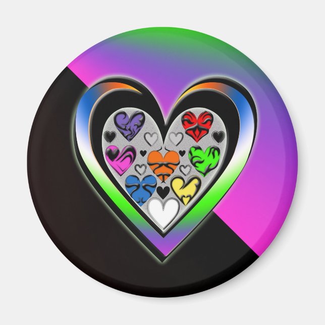 Íman Cores do Amor (Frente)