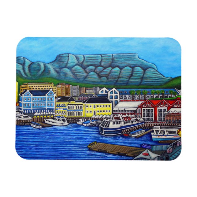 Íman Cores do ímã da Cidade do Cabo (Horizontal)