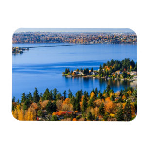 Íman Cores esplêndidas da queda em Bellevue