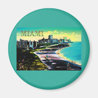 Íman Cores Surreais de Miami Beach, Flórida