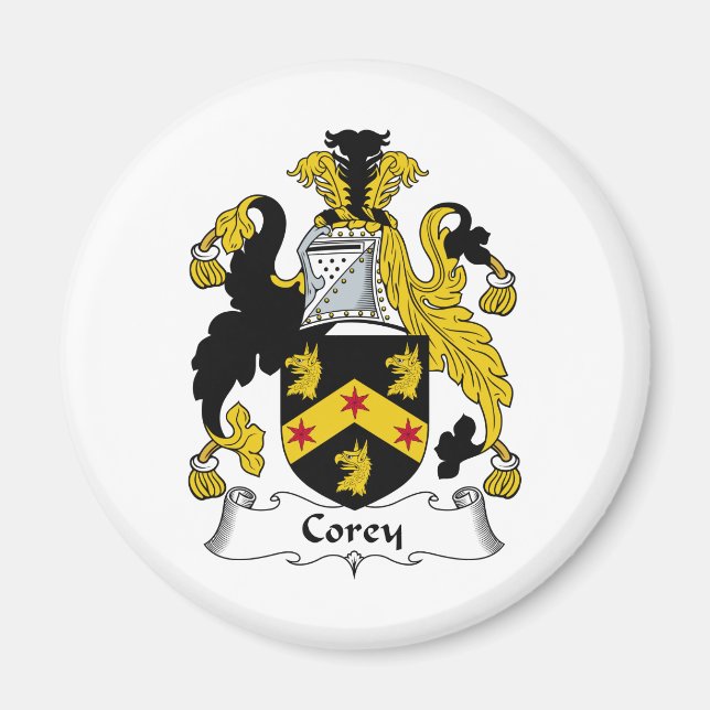 Íman Corey Family Crest (Frente)