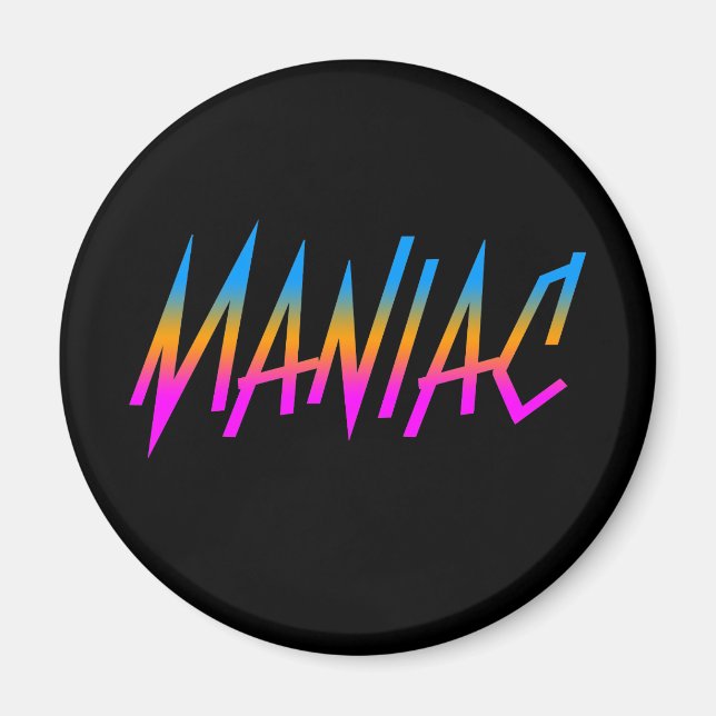 Íman COREY TIGER 1980s RETRO MANIAC (Frente)