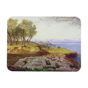 Íman Corfu da ascensão, c.1856-64 (óleo em canvas)