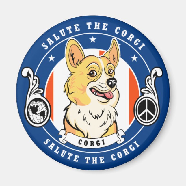 Íman Corgi Magnet (Frente)