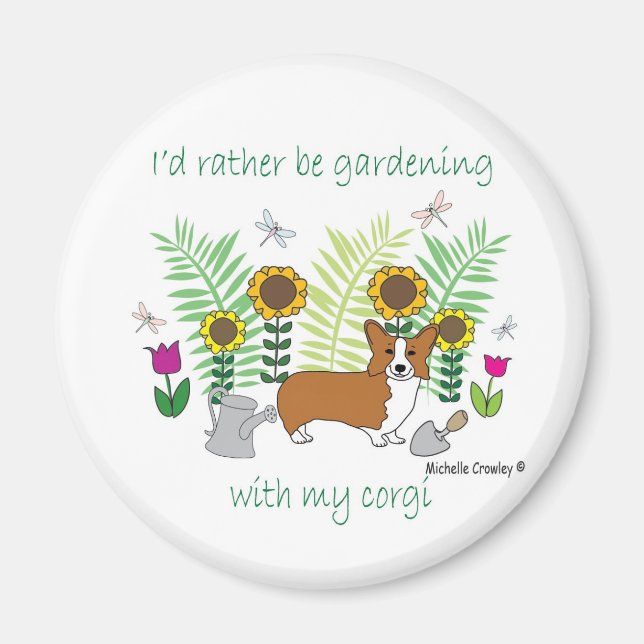 Íman CorgiTan (Frente)