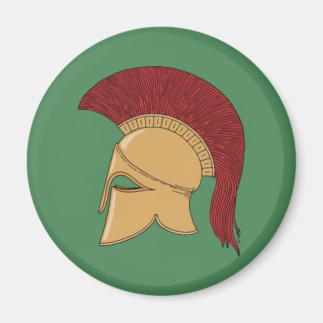 Íman Corinthian Helmet (Frente)