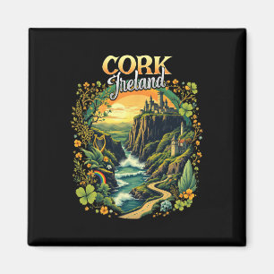 Íman Cork Irlanda Férias Viagem Viagem Lembrança Irland