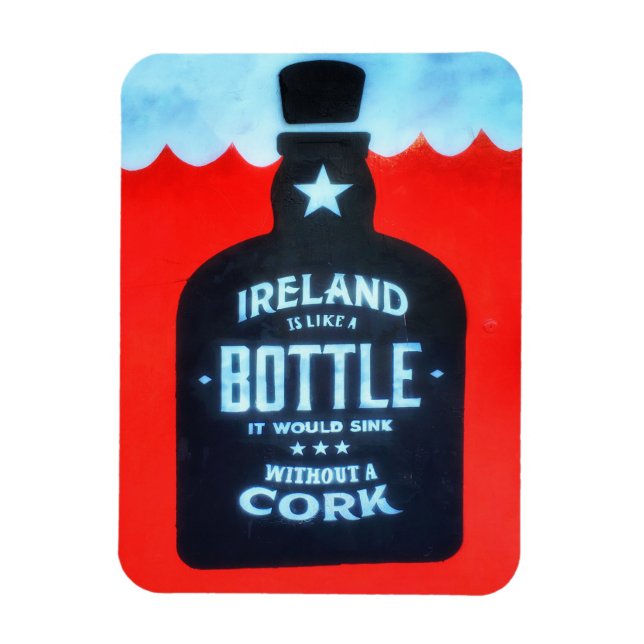 Íman Cork, Irlanda Magnet (Vertical)