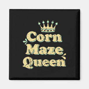 Íman Corn Maze Queen Fall Outono Outubro Acti