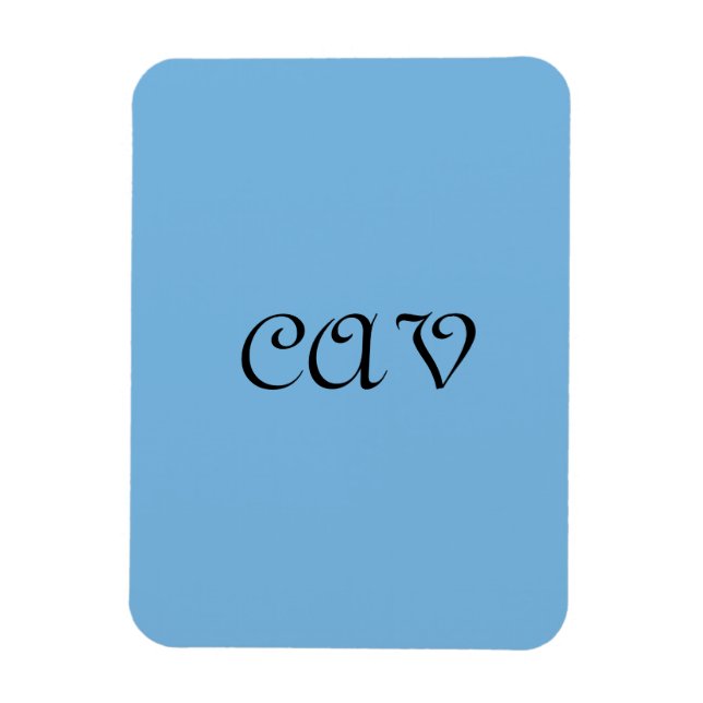 Íman Cornflower Blue (Vertical)