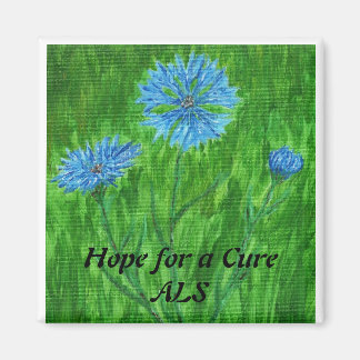 Íman Cornflower ~ Hope a Cure - ALS