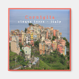 Íman CORNIGLIA - Cinque Terre - panorama - Magnet