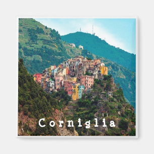 Íman CORNIGLIA Itália - Cinque Terre - Magnet -