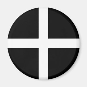 Íman Cornish Flag (Cornwall) (Reino Unido)