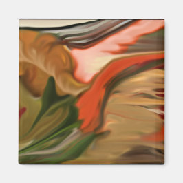 Íman Cornucopia Abstrato Art