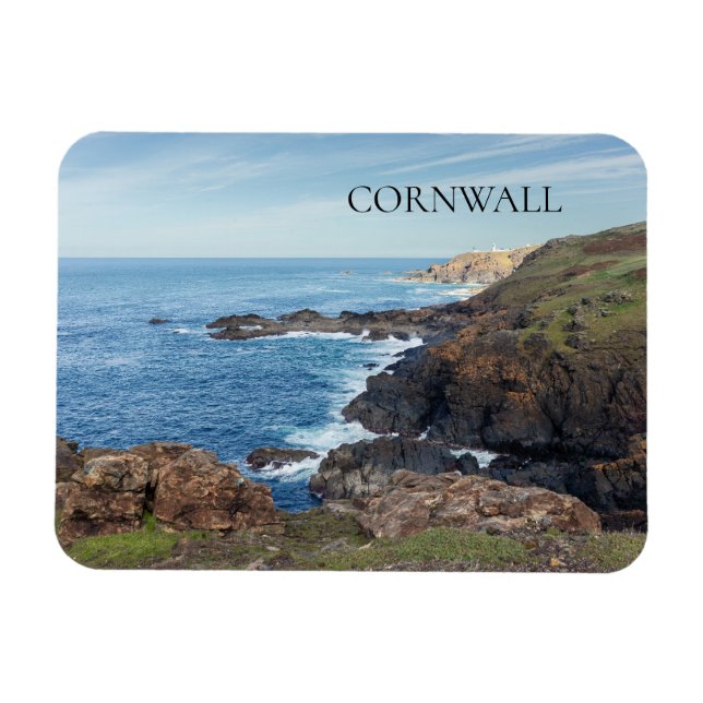 Íman Cornwall England Photo Magnet (Horizontal)