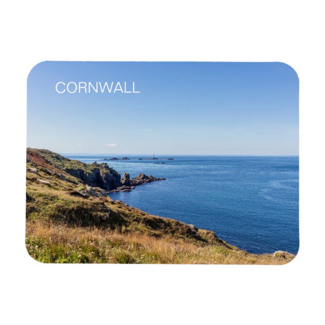 Íman Cornwall Fim da Terra Inglaterra (Horizontal)