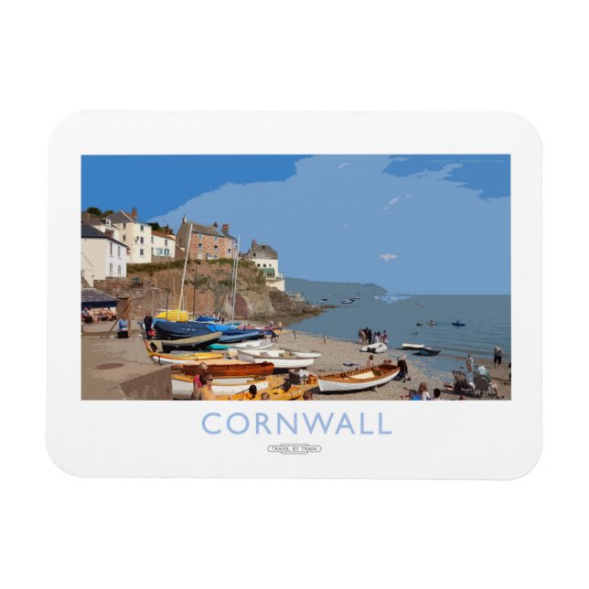 Íman Cornwall Poster (Horizontal)