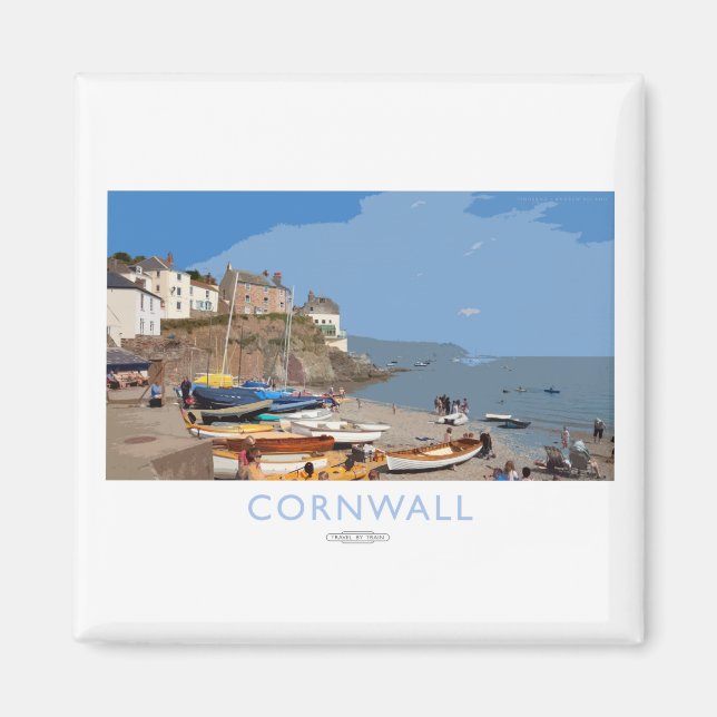 Íman Cornwall Poster (Frente)