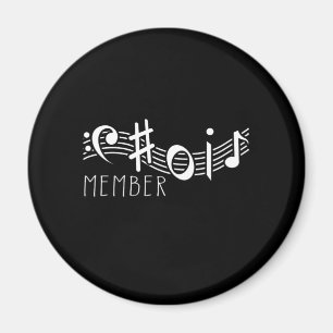 Íman Coro Membro Chorus Clef Singer Choral Music Gift