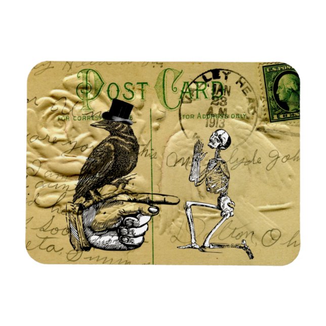 Íman Coroa e esqueleto (Horizontal)