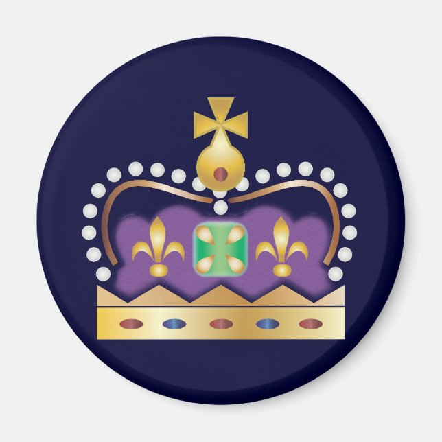 Íman Coroa Real Tradicional (Frente)