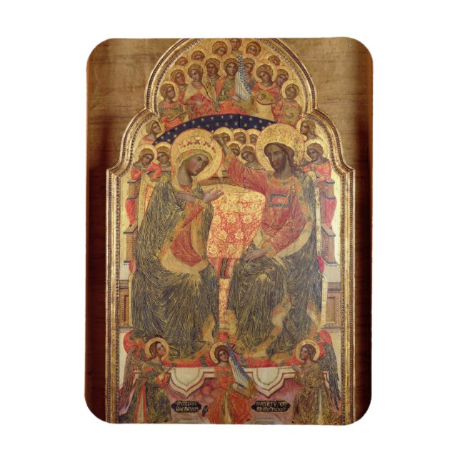 Íman Coronação da Virgem, 1372 (Vertical)