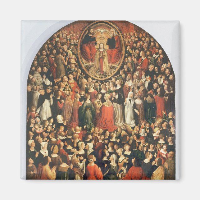 Íman Coronação da Virgem, 1513 (óleo no painel) (Frente)