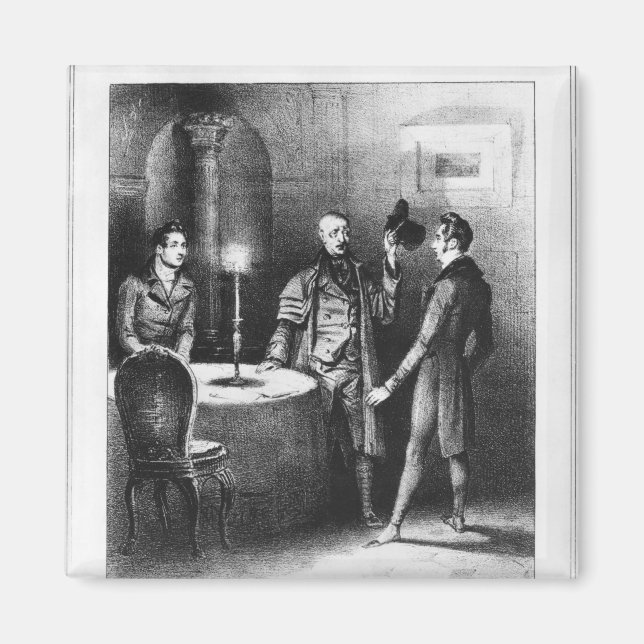 Íman Coronel Chabert, ilustração "Le Coronel" (Frente)