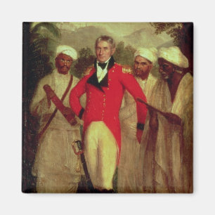 Íman Coronel Colin Mackenzie e seus pandits indianos