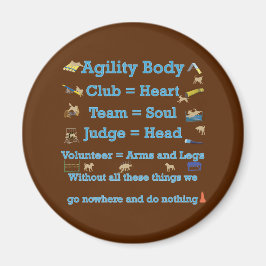 Íman Corpo de Agilidade