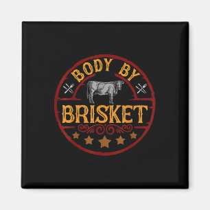 Íman Corpo Engraçado Pelo Brisket Barbeque Churrasco Gr